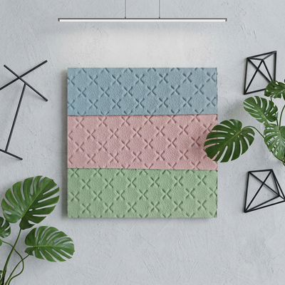 Hexagon Embossed Basketball Texture PVC Synthetic Leather Roll Artificial Leather for Bags Furniture Car Interior