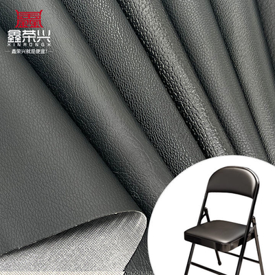 Hot-Sale PVC Litchi Grain Embossed Patterns Synthetic Leather Various Chair Sofa Shoes Car Foot Mat Faux Leather