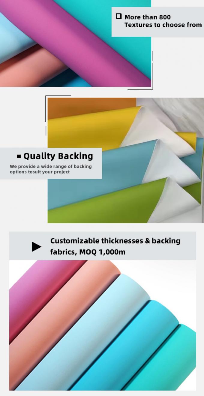 Abrasion-Resistant PVC Synthetic Leather for Furniture Upholstery 5