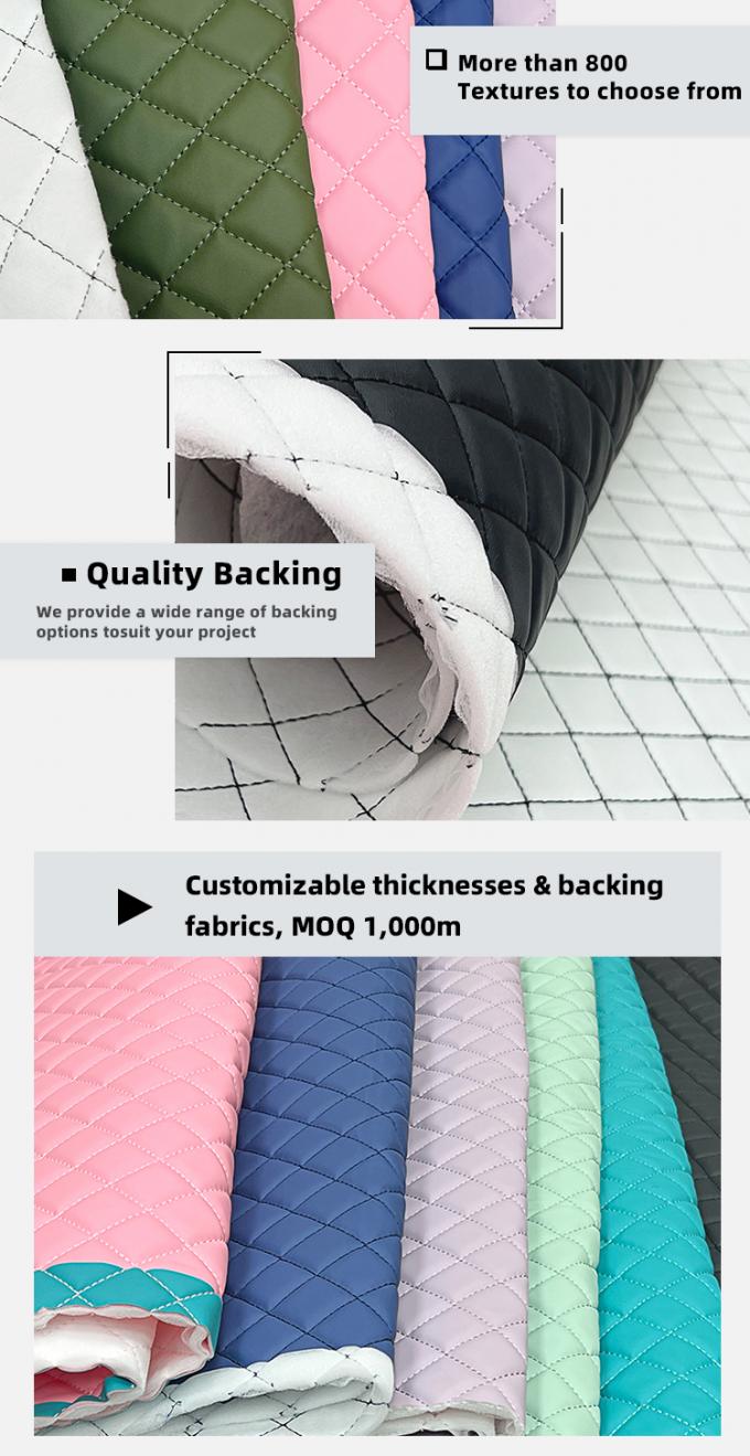3mm Thick PVC Quilted Sponge Suede Texture Faux Leather Anti-Scratch Waterproof for Sofas Decorative Furniture Accessories 5