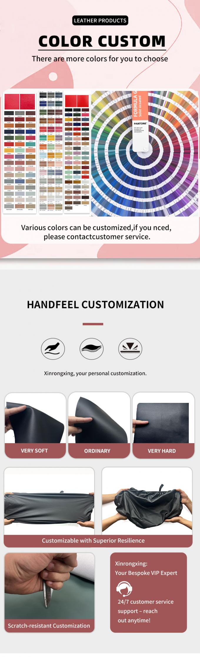 Embossed PVC 0.7/0.9mm Synthetic Leather 4-Way Stretch Faux Leather Materials for Motorcycle Bicycle Seat Cover Furniture Car 5