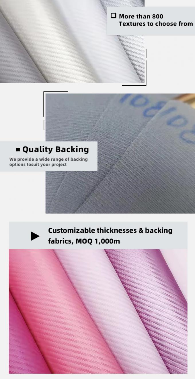 1.0mm Thick Carbon Fiber PU Synthetic Leather for Bags Wallets Belts Car Boutiques Faux Leather Material 5