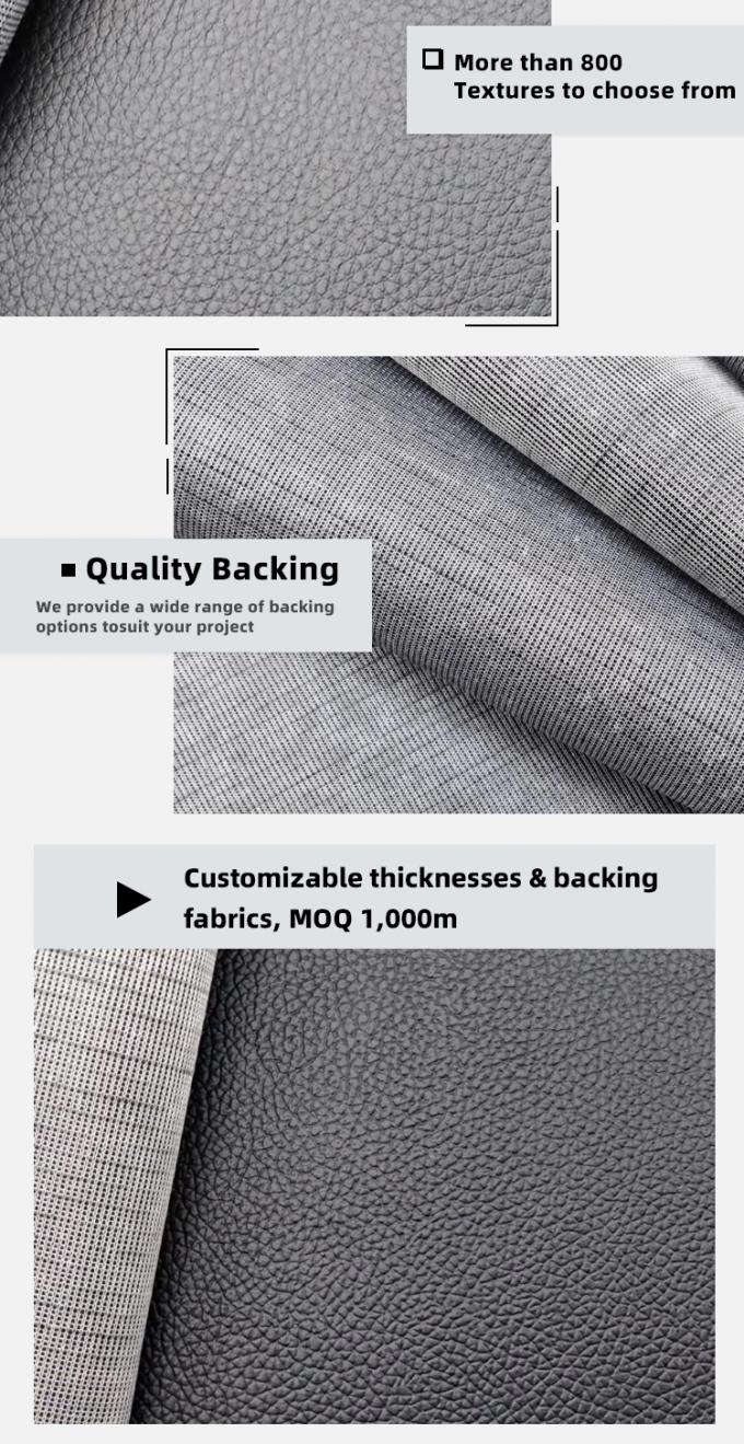 Hot-sale Pvc Various Lychee Grain Patterns Artificial Synthetic Leather Cheap Price Chair Sofa Shoes Car Foot Mat Faux Leather 5