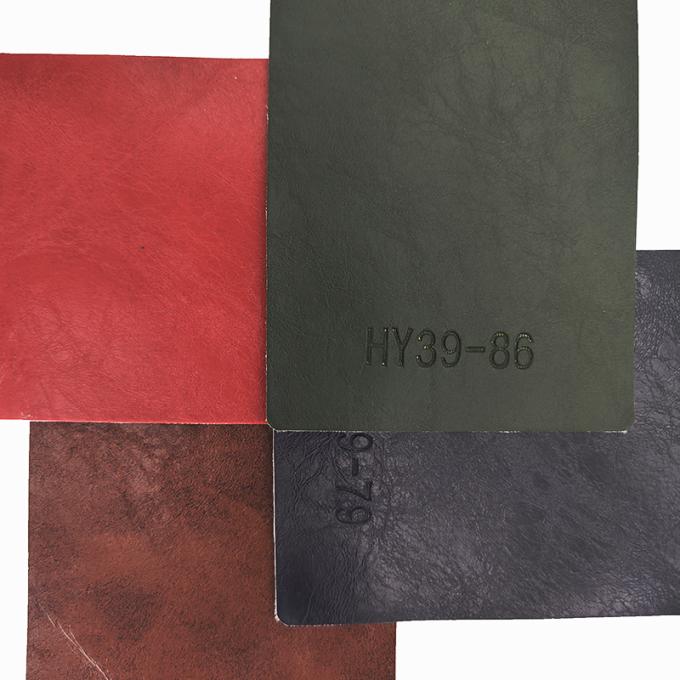 PVC Crazy Horse Oil Wax Faux Leather for Furniture 54 Inches Wide 10