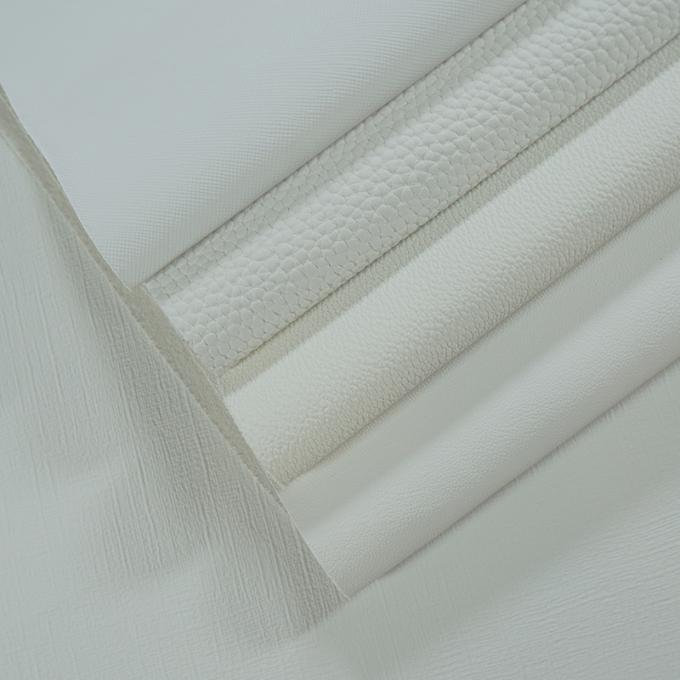 Pvc White Embossed Digital Printing Synthetic Artificial Leather for Bag Notebook Phone Shell Table Mat Faux Leather Fabric 6