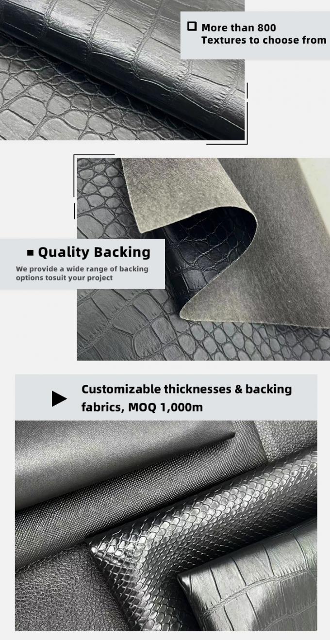 Wholesale Pvc Faux Leather Wallet Box Shoes Notebook Litchi Animal Woven Cross Pattern Artificial Synthetic Leather Fabric 5