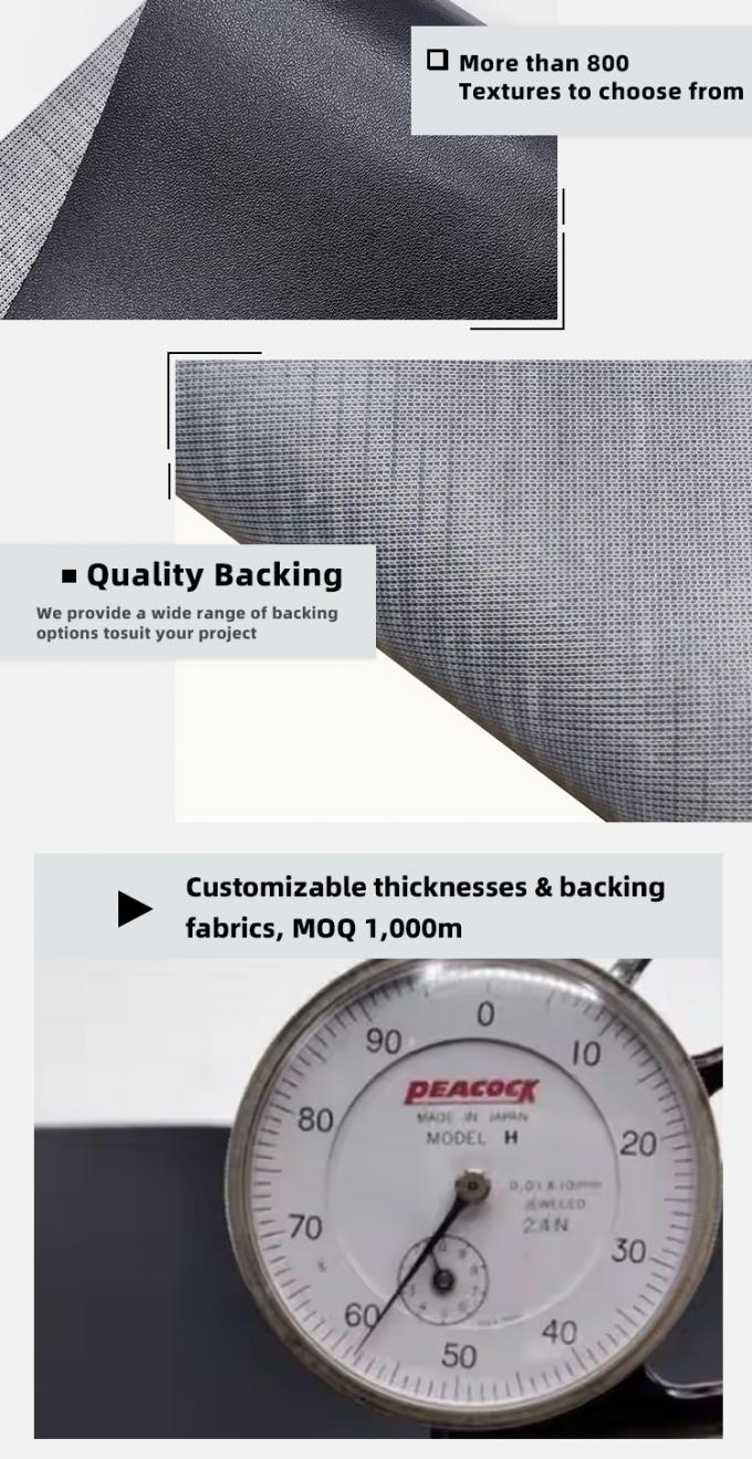 Abrasion-Resistant PVC Leather for Furniture Upholstery 140cm Wide 5