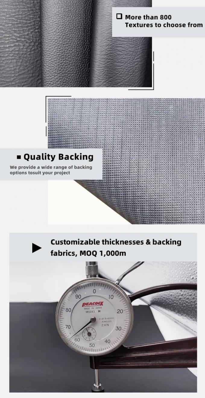 Abrasion-Resistant PVC Leather for Furniture Upholstery 140cm Wide 5