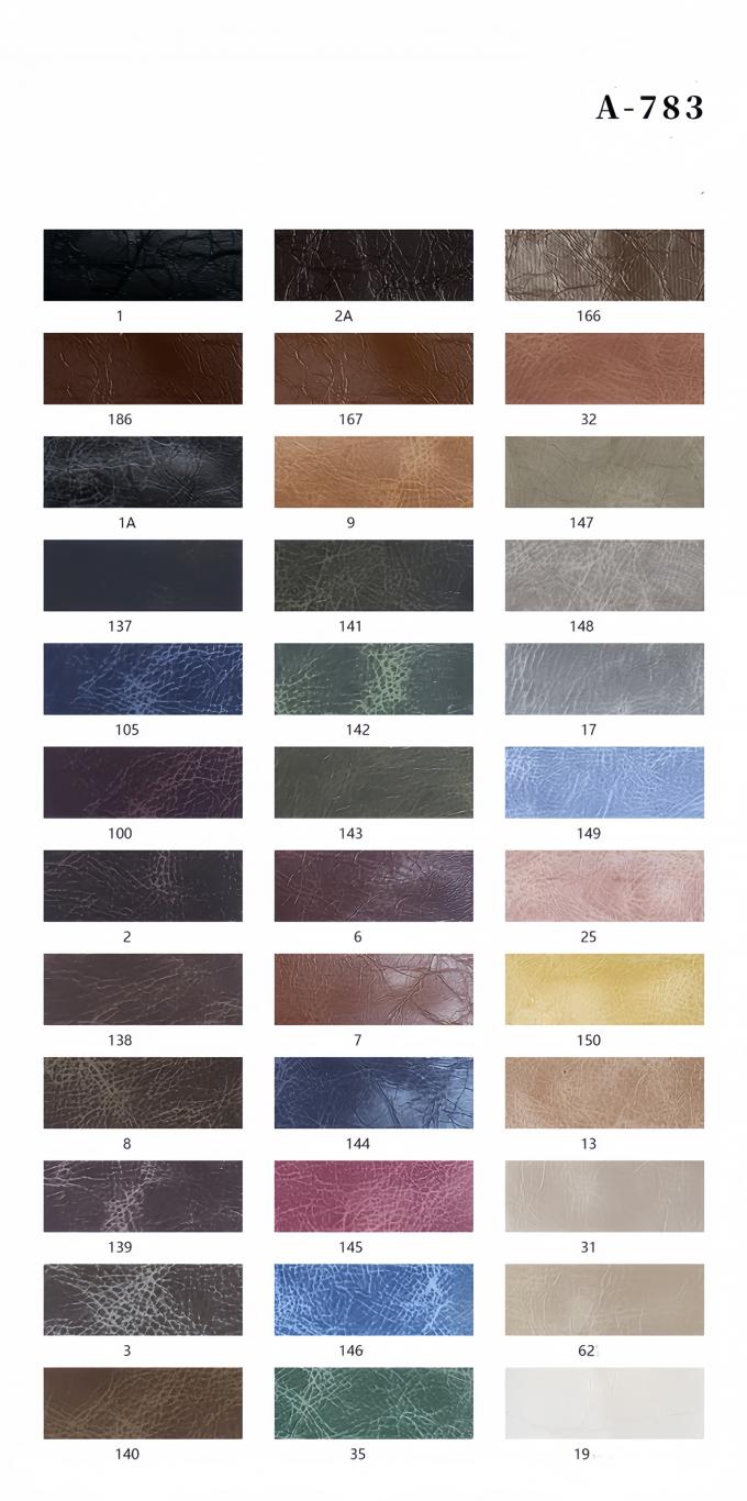 1.5mm PVC Leather with Suede Backing for Furniture and Bags 12