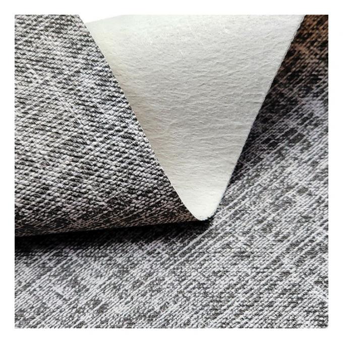 Pvc Sammeld Ruck Pattern Faux Synthetic Leather Colorful Printing Wallet Case Shoes Notebook Leather Fabric 9