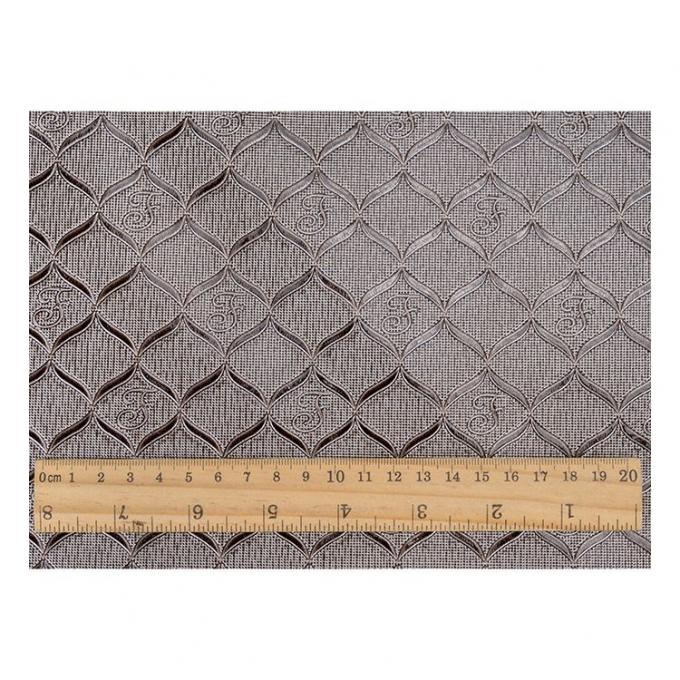 Spot Wholesale Pvc Bright Geometric Pattern Artificial Synthetic Leather Packaging Wallet Box Notebook Faux Leather Fabric 6