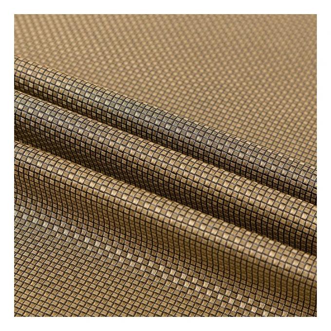 Pvc Metal Pearl Light Color Small Weave Pattern Artificial Synthetic Packaging Wallet Box Shoes Notebook Faux Leather Fabric 12