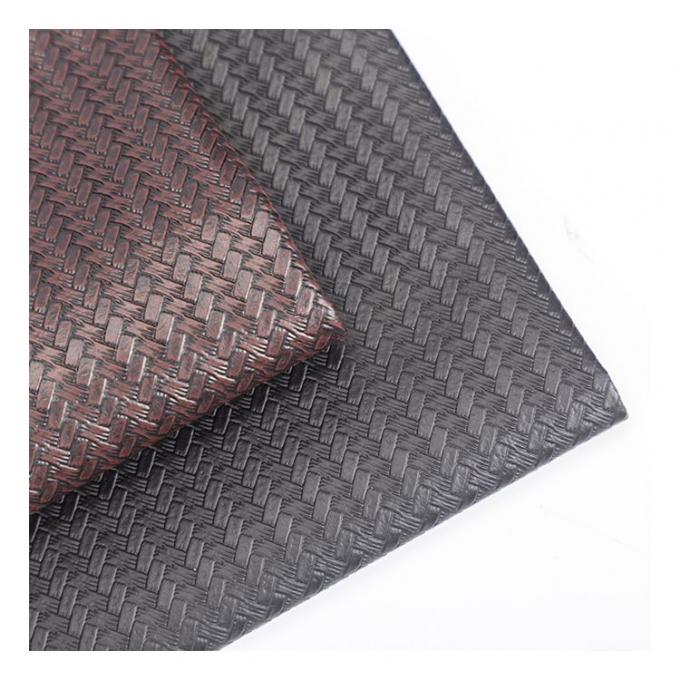 Spot Pvc Oblique Weave Pattern Handbag Upholstery Packaging Wallet Box Shoes Notebook Faux Leather Fabric 11