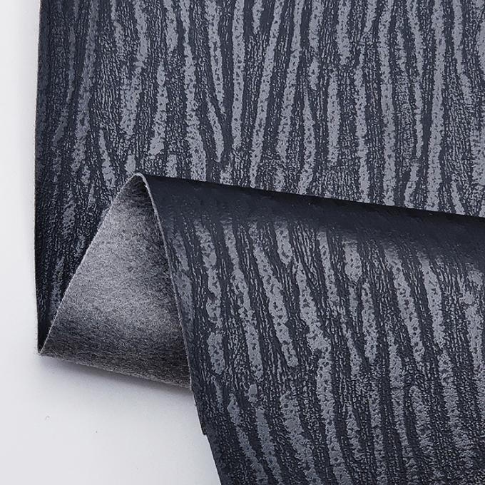 Wholesale Pvc Stripe Leather Artificial Synthetic Leather Wood Print Packaging Wallet Box Shoes Notebook Faux Leather Fabric 13