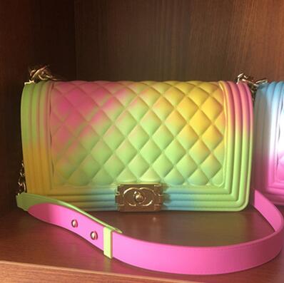 PU Rainbow Letter Print Magazine Design Synthetic Leather Waterproof Faux Leather Fabric for Luggage Bag Cosmetic Furniture/Sofa 13