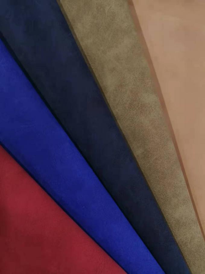 PU Nubuck Leather Synthetic Leather Fabric Imitation Cotton Bottom Shoes Bags Notebook Fabric Spot Wholesale 3