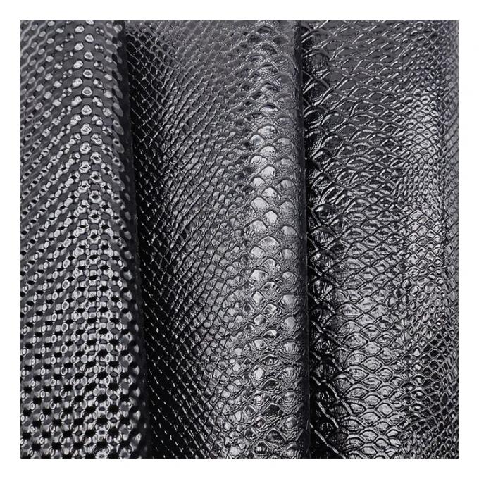 High-gloss Pattern Pvc Synthetic Leather Animal Pattern Shoes Bags and Bags Faux Leather Fabric 7