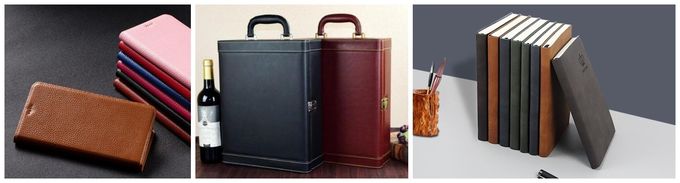 Bao bì phong cách Yangbuck Da không dệt PVC Chất liệu da giả 0